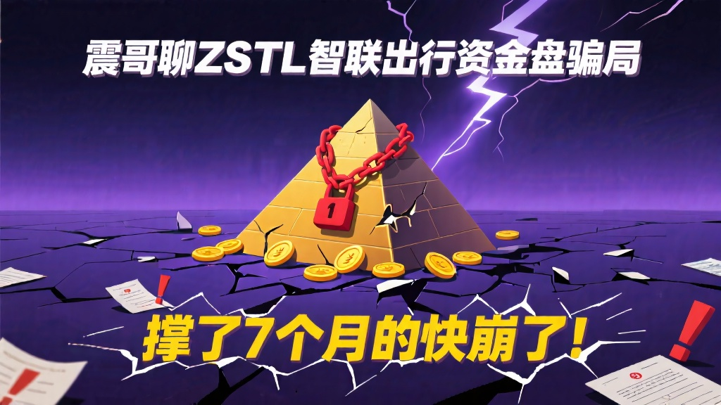 ZSTL智联出行资金盘骗局，撑了7个月的快崩了！
