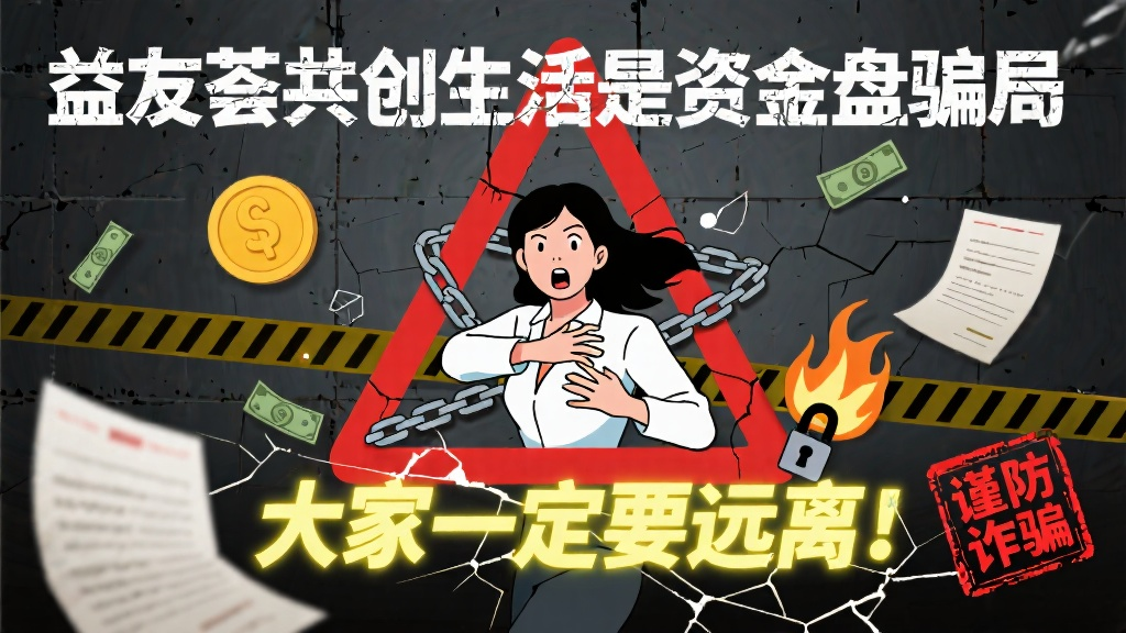 益友荟是正规公司吗?益友荟共创生活是资金盘骗局!