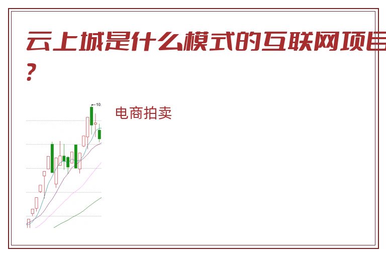 云上城是什么模式的互联网项目？